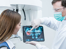 3D CT, X-rays, and consultation